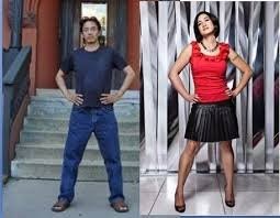 Side-by-side photos of Bryan Thao Worra and Brandy Lien Worrall, readers at the Burning Legacies event
